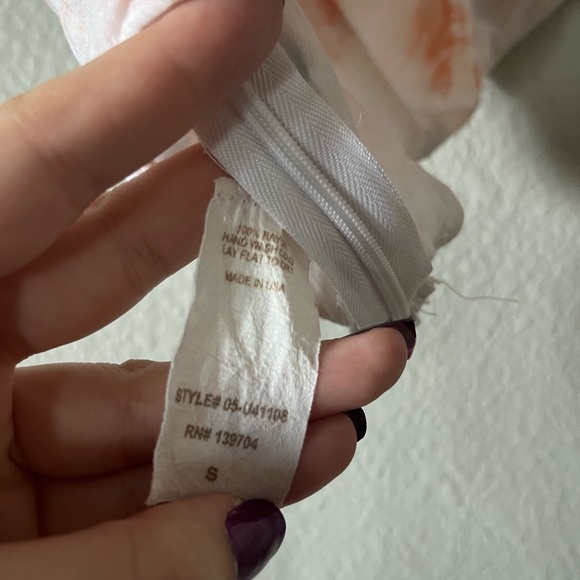 Tina + Jo Tie Die Crop Top Size Small - Picture 3 of 6